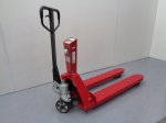Weighted pallet truck with printer 10072