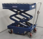 Ref. 10144  lift table with rollers 10144-R