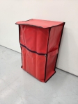 Red bag for small advertising trolley 210-R
