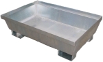 galvanized bucket without grid 3047-G