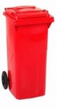 Dustbin 80 l. red 9820-R