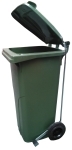 Dustbin 80 l.green  with pedal 9820-PV