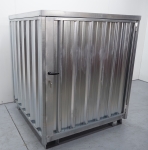 Caseta galvanizada 4 bidones 14018