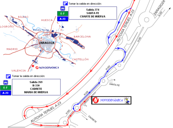 Como chegar a Novodin�mica - Prima na imagem para ampliar